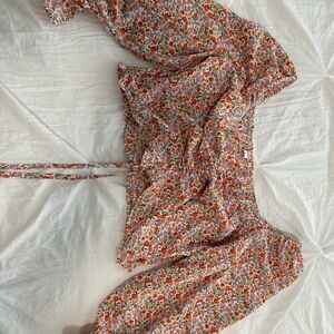 SHEIN Floral Blouse - Multicolor